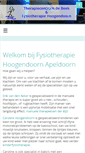 Mobile Screenshot of fysiotherapiehoogendoorn.nl